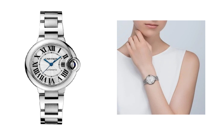 Montblanc Bohème日期顯示自動腕錶